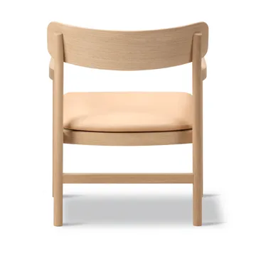 Post loungestol - Vegeta lær-lysoljet eik - Fredericia Furniture