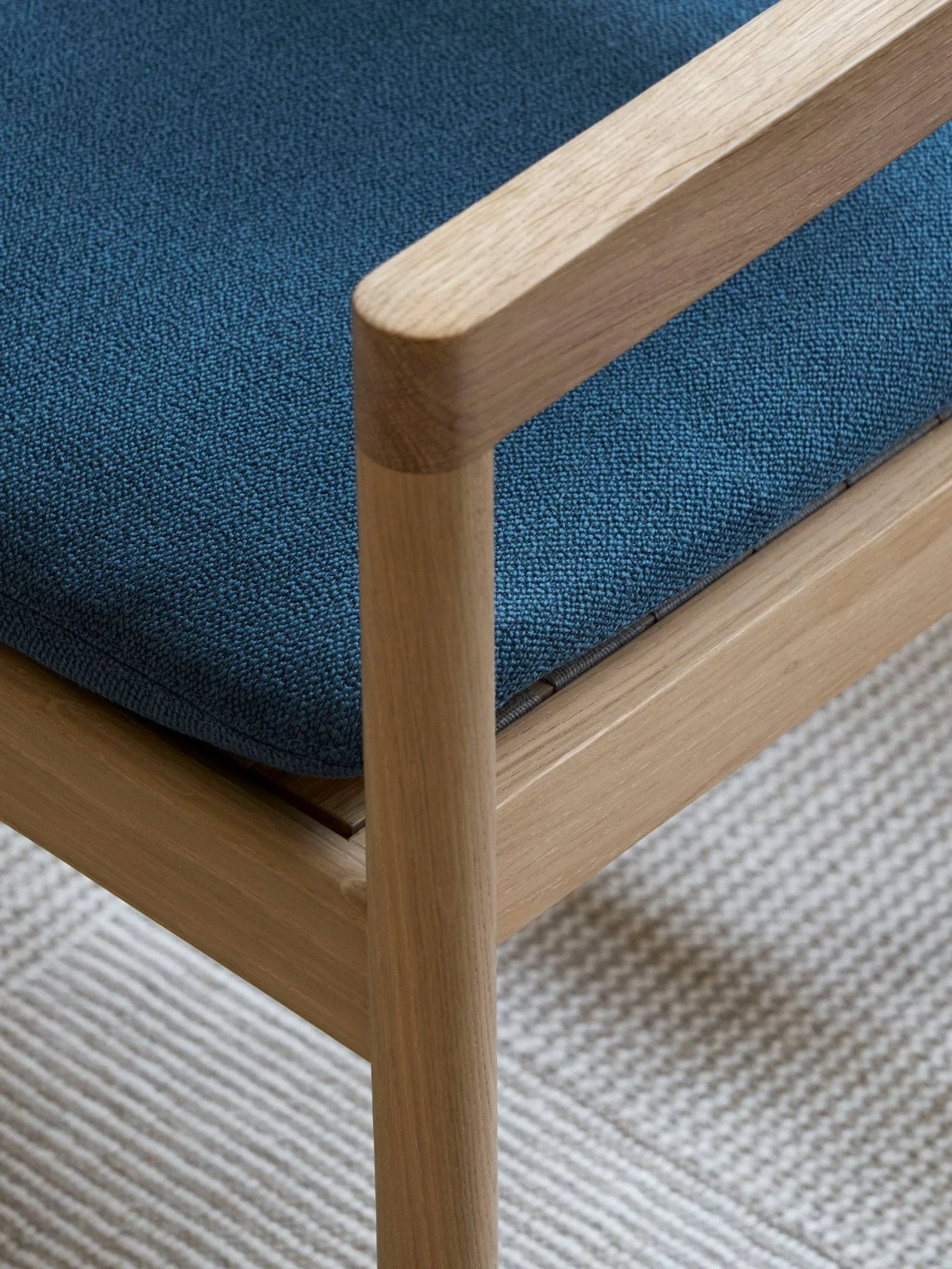 Post loungestol, Vidar 733-lysoljet eik Fredericia Furniture