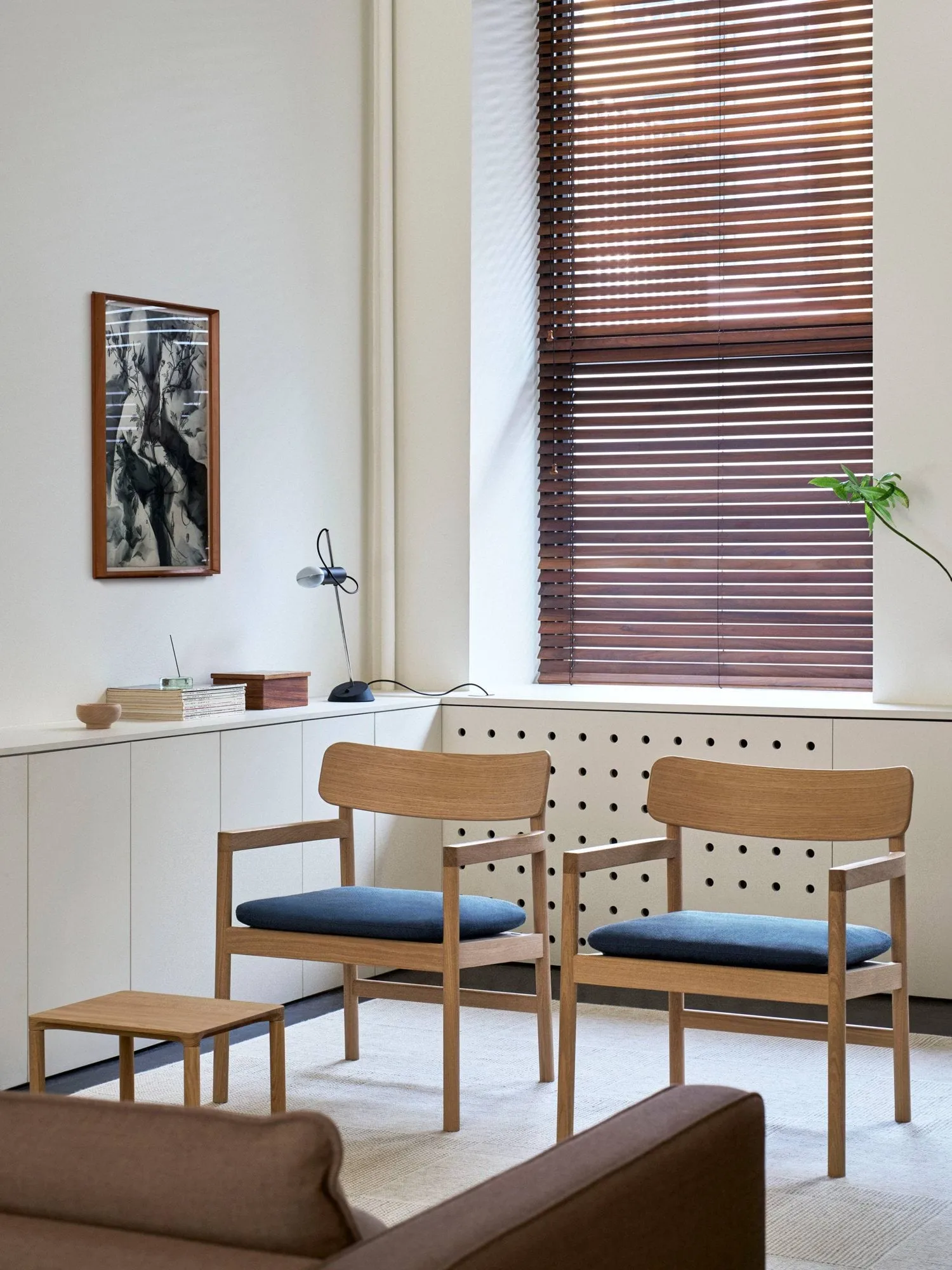 Post loungestol, Vidar 733-lysoljet eik Fredericia Furniture