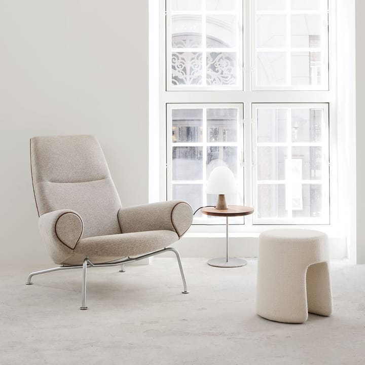Sequoia sittepuff, Fårskinn moonlight Fredericia Furniture