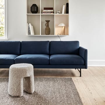 Sequoia sittepuff - Fårskinn moonlight - Fredericia Furniture