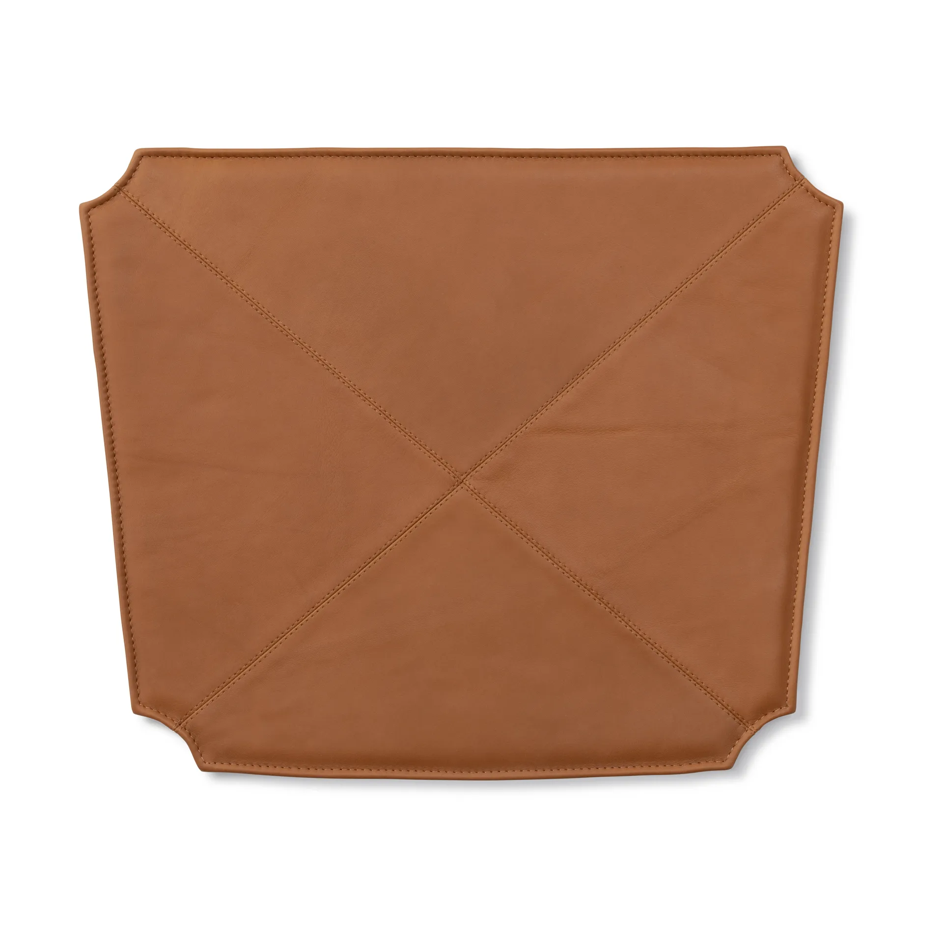 Sittepute i skinn til J39 stol, Läder Cera 905 Russet Brown Fredericia Furniture