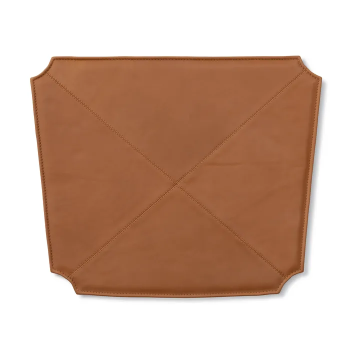 Sittepute i skinn til J39 stol - Läder Cera 905 Russet Brown - Fredericia Furniture