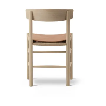 Sittepute i skinn til J39 stol - Läder Cera 905 Russet Brown - Fredericia Furniture
