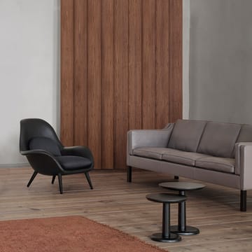 Swoon lenestol - Sunniva 132-lakkert eik - Fredericia Furniture