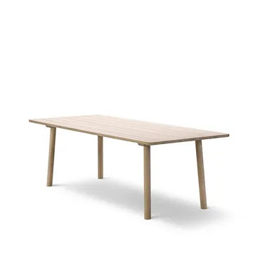 Taro 6106 spisebord - Såpet eik, 220x93,5cm - Fredericia Furniture