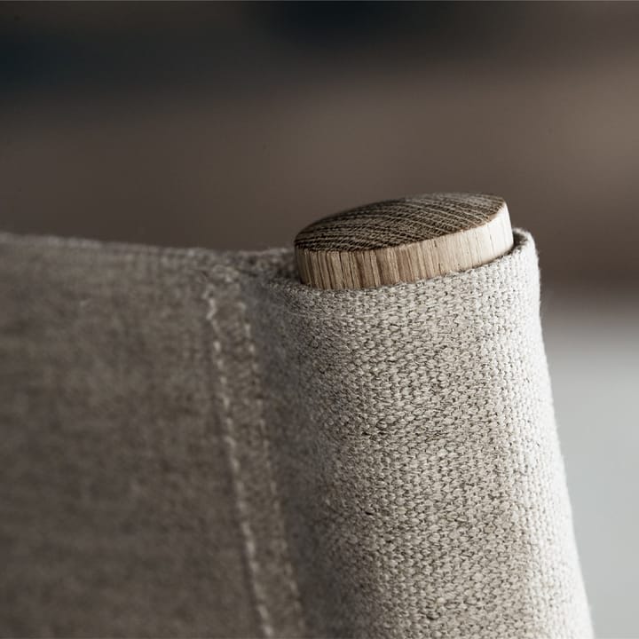The Canvas Chair lenestol, Canvas natur-såpet eikstativ Fredericia Furniture