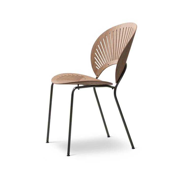 Trinidad 3398 stol - Klarlakkert eik-flint - Fredericia Furniture