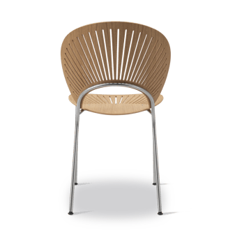 Trinidad 3398 stol - Oljet eik-rustfritt børstet stål - Fredericia Furniture