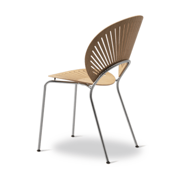 Trinidad 3398 stol - Oljet eik-rustfritt børstet stål - Fredericia Furniture