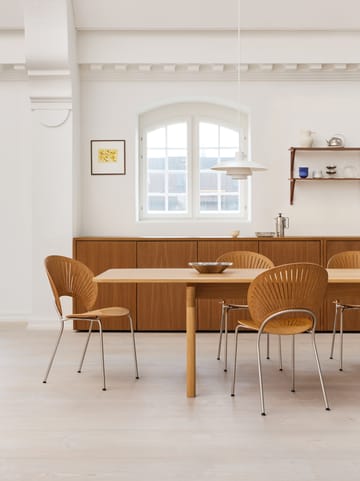 Trinidad 3398 stol - Oljet eik-rustfritt børstet stål - Fredericia Furniture