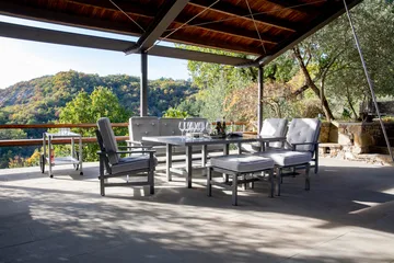 Bord 62 - Grey, 142x80x65,5 cm - Fri Form