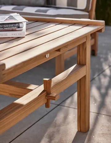 Bord 63 - Teak, 150x73x51 cm - Fri Form