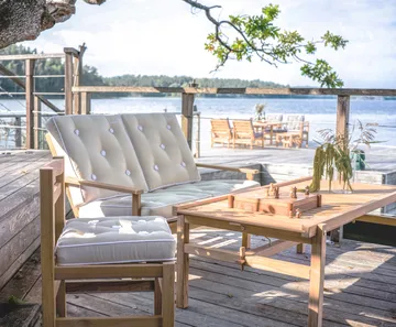 Bord 63 - Teak, 150x73x51 cm - Fri Form