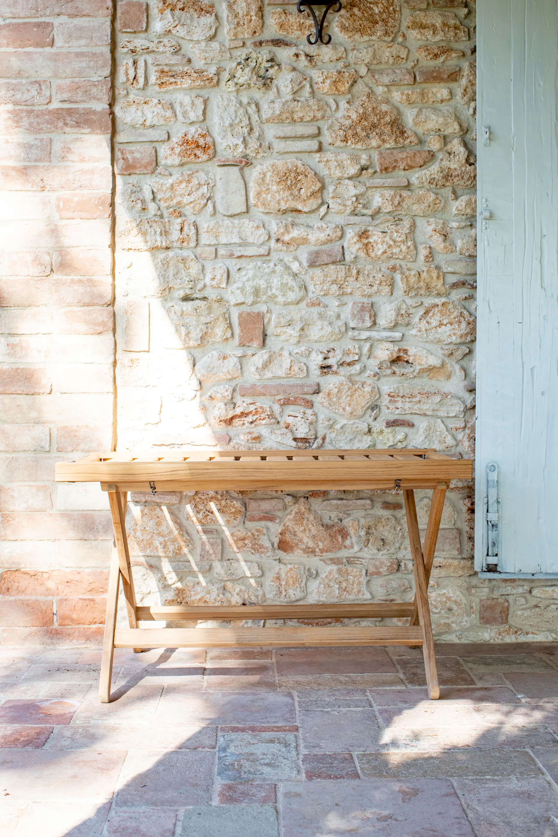 Brettbord 60, Teak, 59x94 cm Fri Form