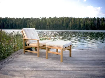 Lenestol 05 - Teak - Fri Form