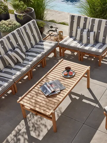 Lenestol 10 - Teak - Fri Form