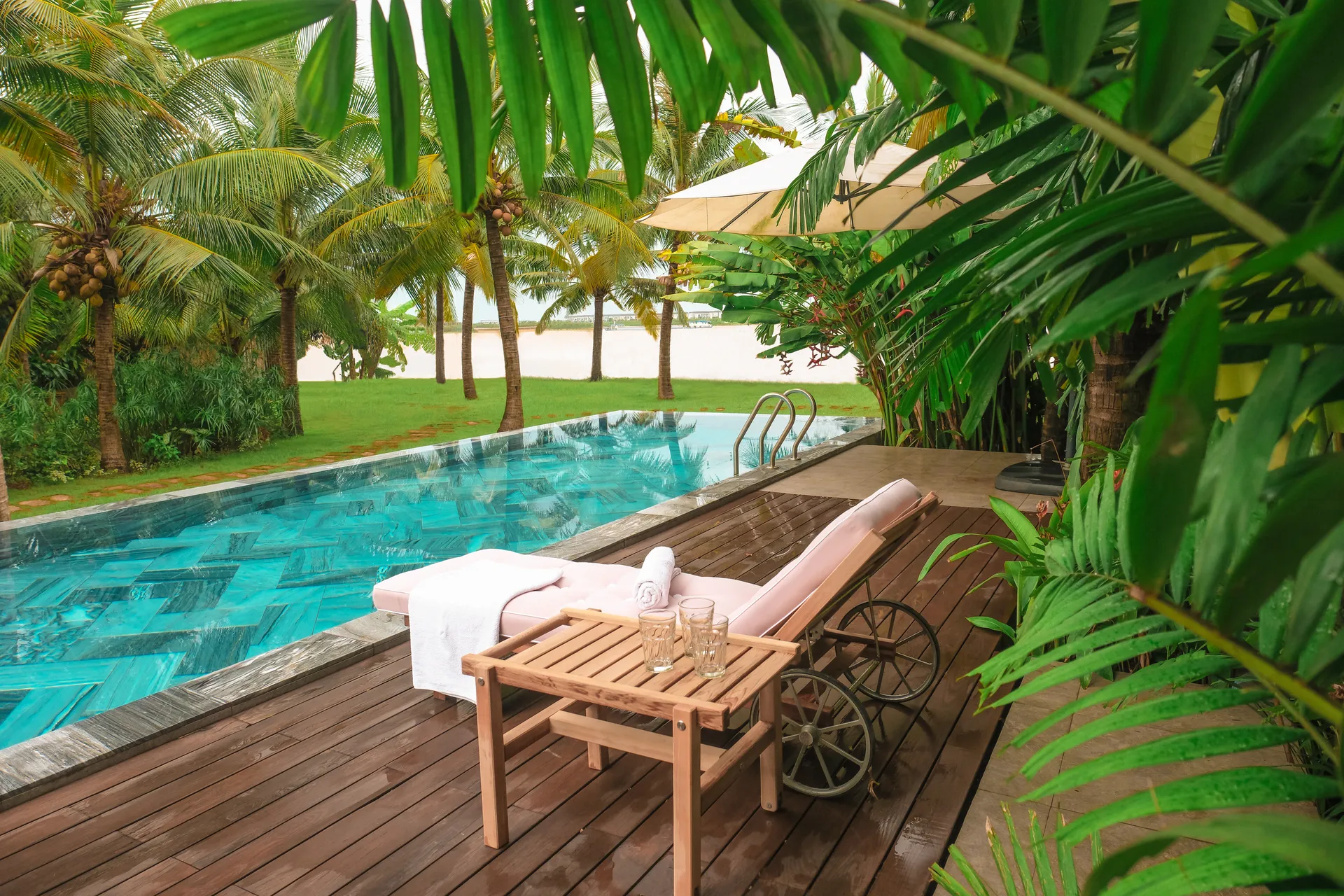 Liggevogn 31, Redwood, 78x171 cm Fri Form