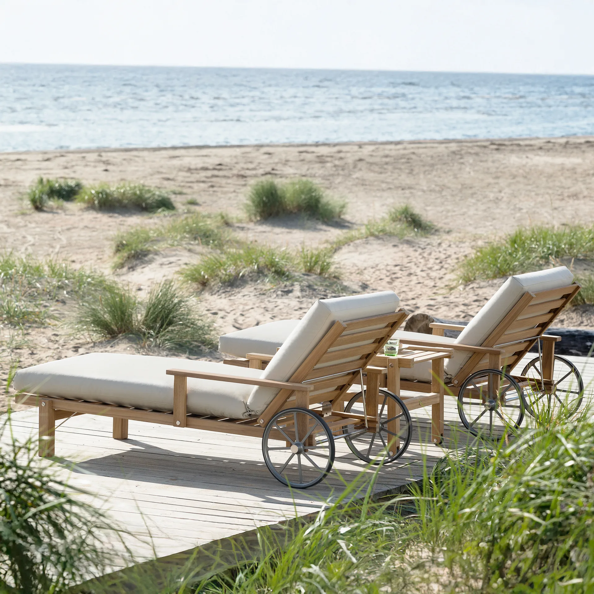 Liggevogn 31, Teak, 78x171 cm Fri Form