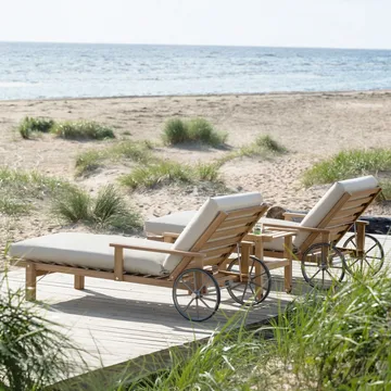 Liggevogn 31 - Teak, 78x171 cm - Fri Form