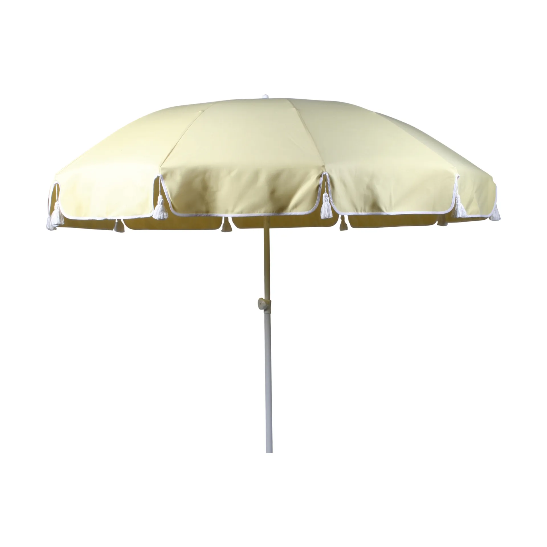 Parasoll 90, Light yellow, Ø220 cm Fri Form