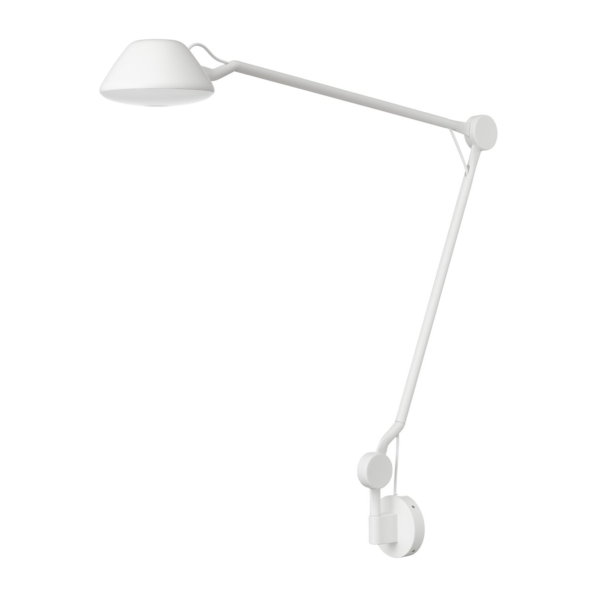 Fritz Hansen AQ01 vegglampe Hvit | Skandinavisk Design | Vegglamper | Hvit