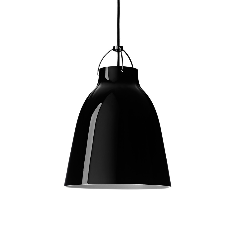 Bilde av Fritz Hansen Caravaggio 2 pendel Sort-sort tekstilledning