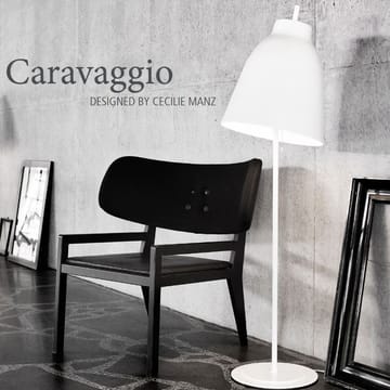 Caravaggio gulvlampe - Hvit - Fritz Hansen