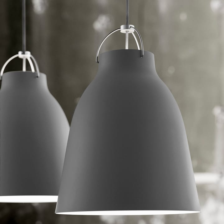 Caravaggio P3 pendel matt, Grey45 Fritz Hansen