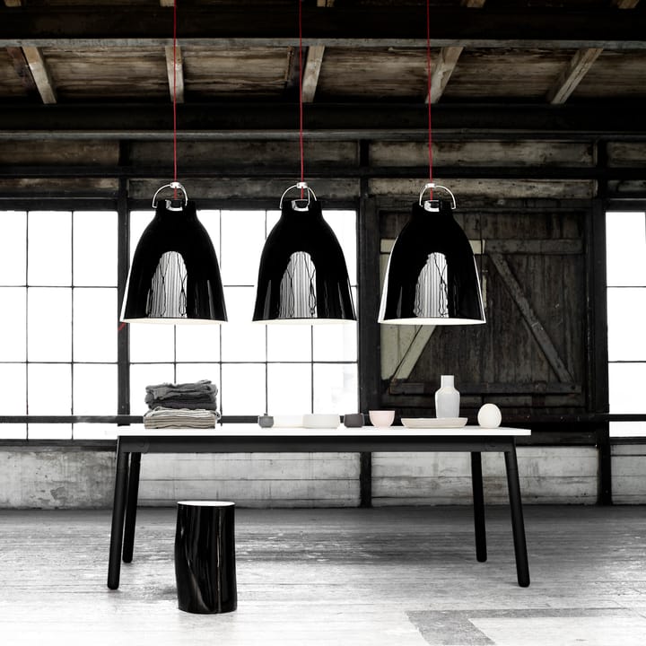 Caravaggio P4 pendel, Svart Fritz Hansen