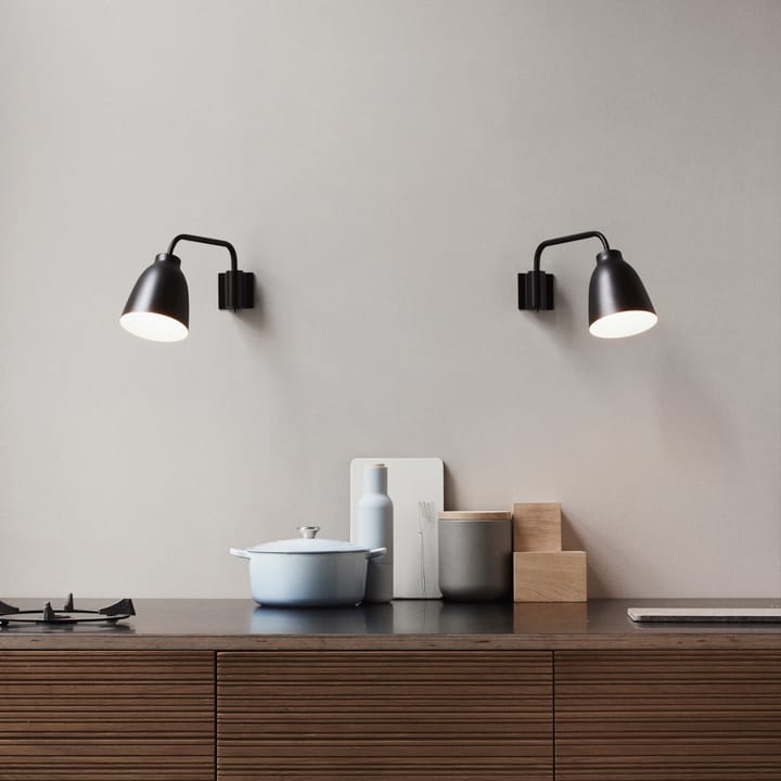 Caravaggio Read vegglampe, Black Fritz Hansen