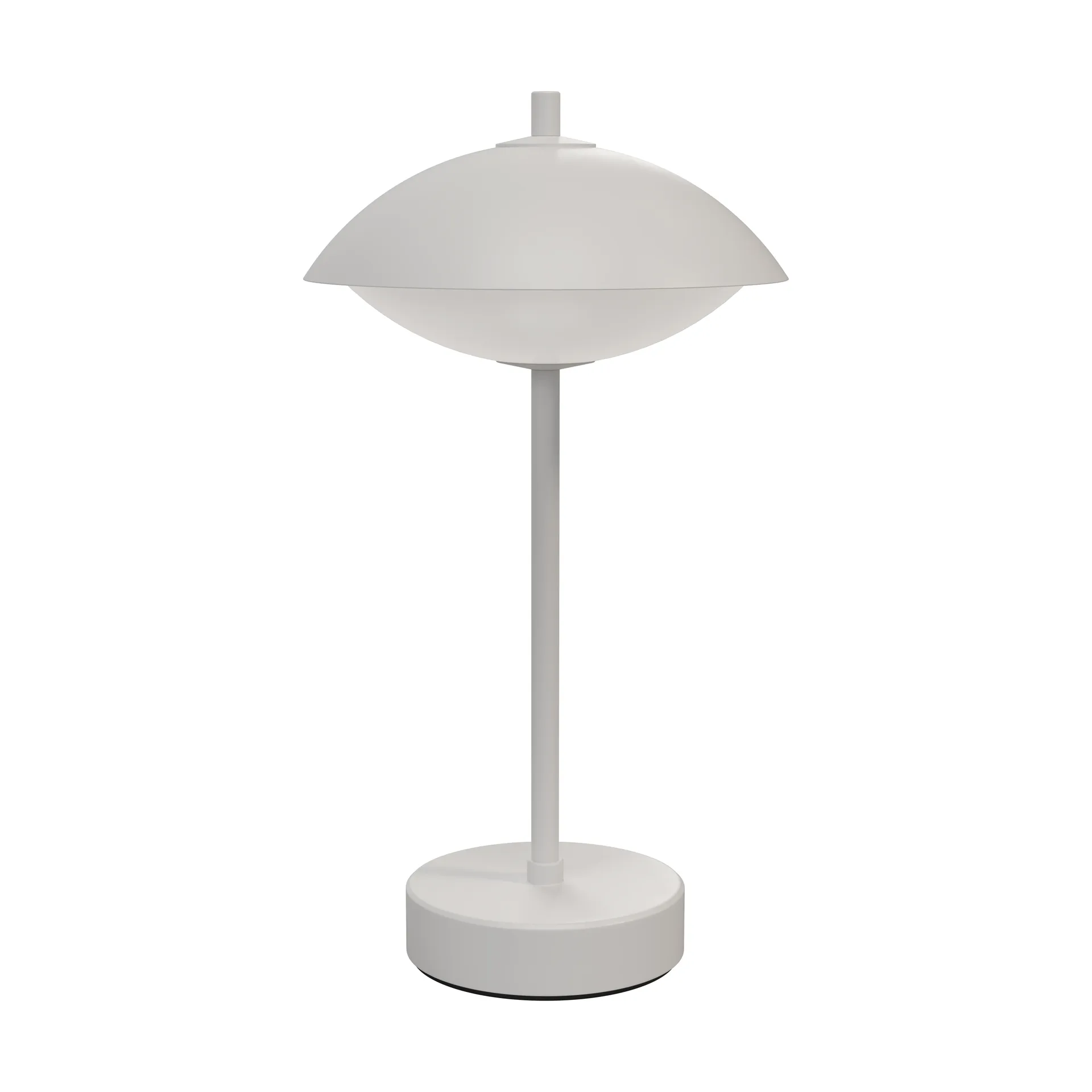 Clam bærbar bordlampe 31 cm, White Fritz Hansen