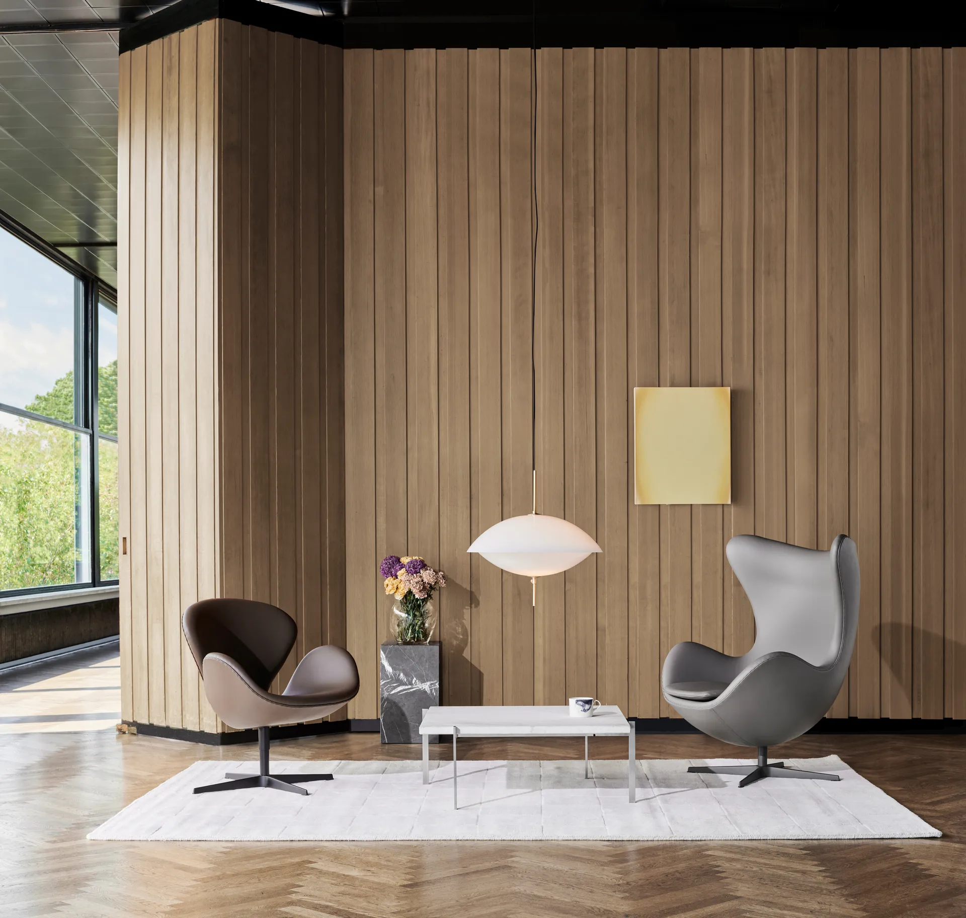 Clam pendel, Ø 44 cm Fritz Hansen