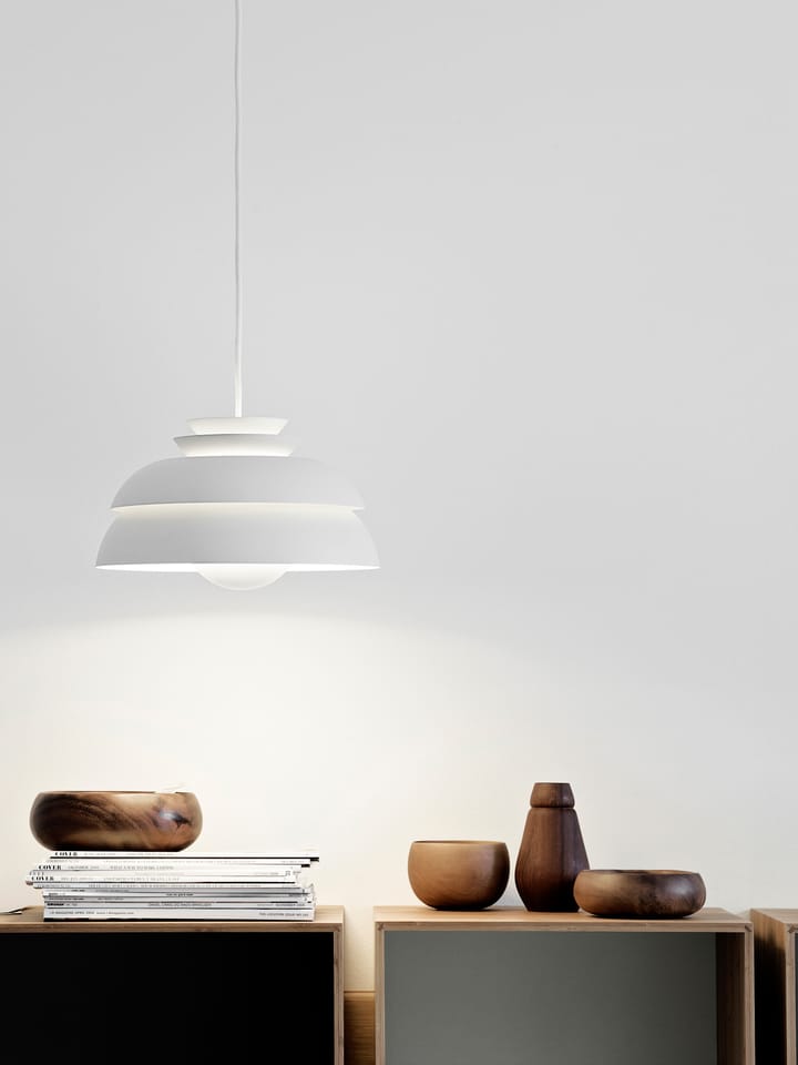 Concert hengelampe hvit, P1 Fritz Hansen