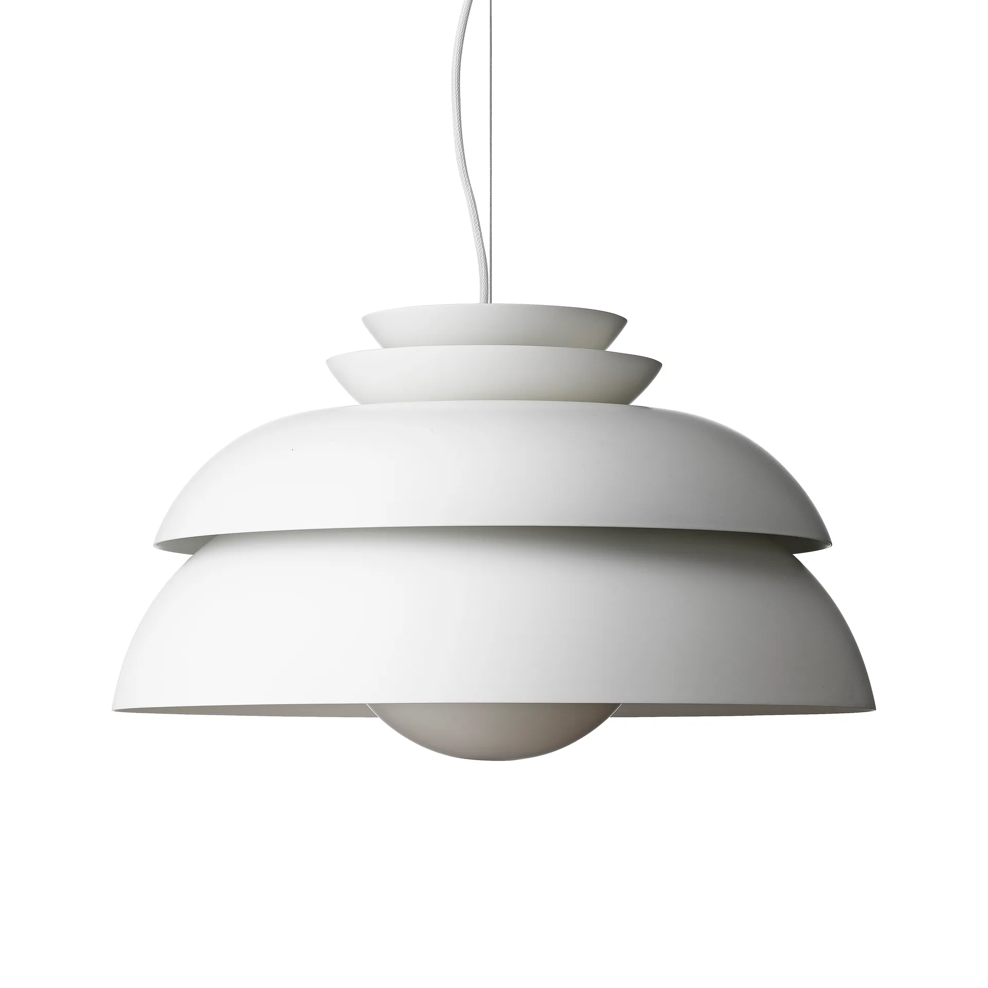Concert hengelampe hvit, P3 Fritz Hansen