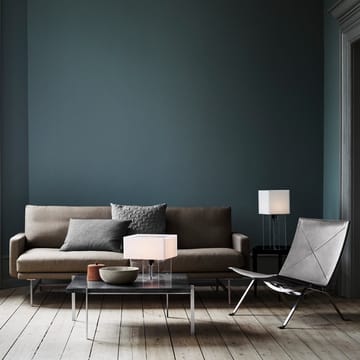 Cross-Plex T-500 bordlampe - Opal-stativ i akryl - Fritz Hansen
