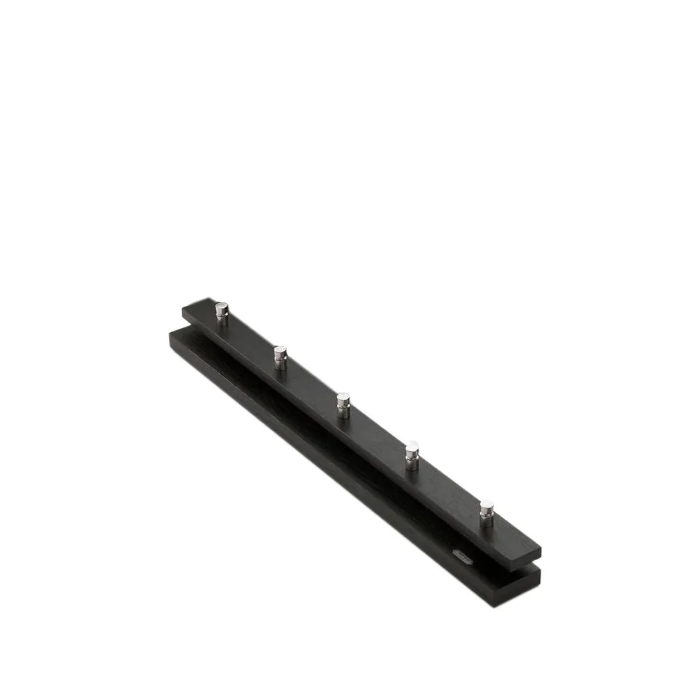 Cutter kleshenger, eik svartbeiset, 5 stk knagger Fritz Hansen