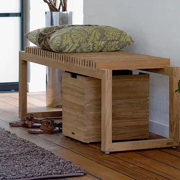 Cutter oppbevaringskasse stor - Teak - Fritz Hansen