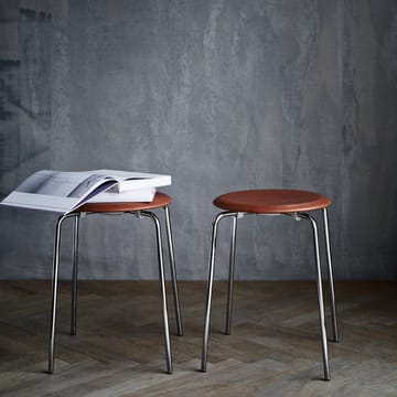 Dot krakk lær - Walnut - Fritz Hansen