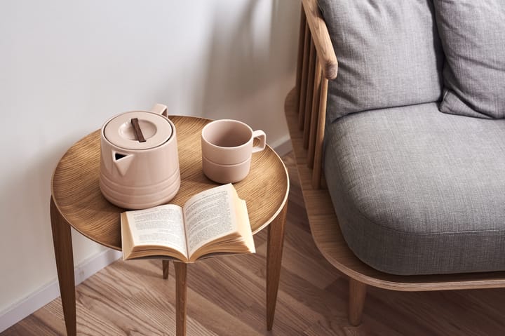Foldable Tray Table Ø 45 cm, Eik Fritz Hansen