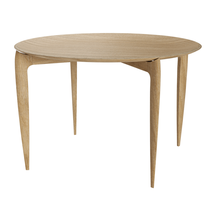 Foldable Tray Table Ø60 cm - Oak oiled - Fritz Hansen