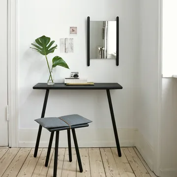 Georg krakk - linnen, eik ubehandlet, inkl. dyna i linnen - Fritz Hansen