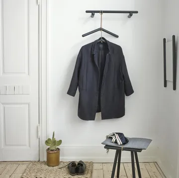 Georg krakk - svartlakkert eik - Fritz Hansen