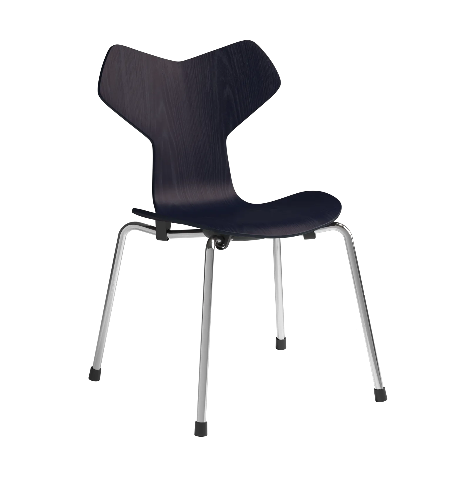 Grand Prix barnestol, Midnight blue behandlet ask-krom Fritz Hansen