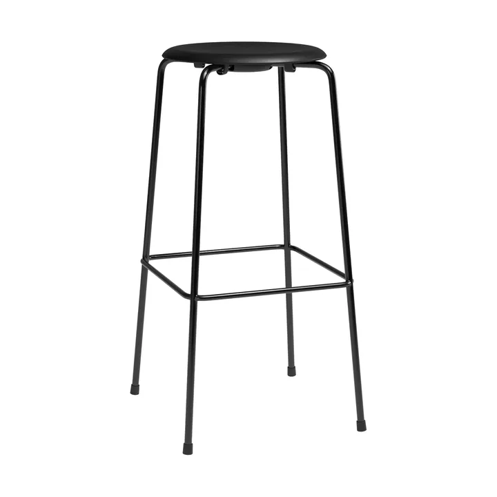 High Dot barkrakk - Essential svart lær-svart stål - Fritz Hansen