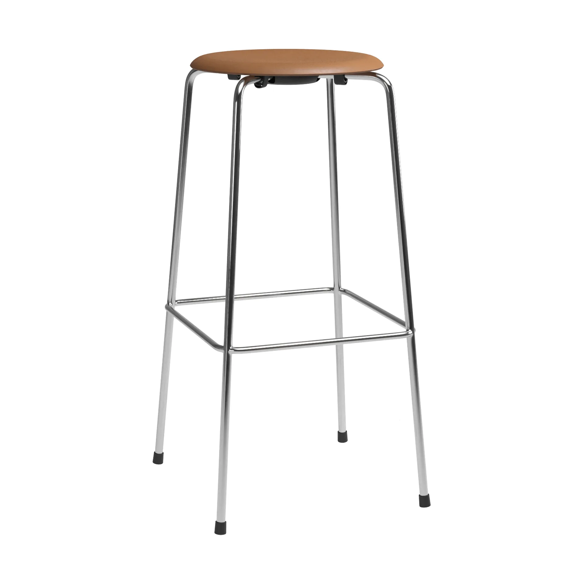 High Dot barkrakk, Essential walnut-chrome Fritz Hansen