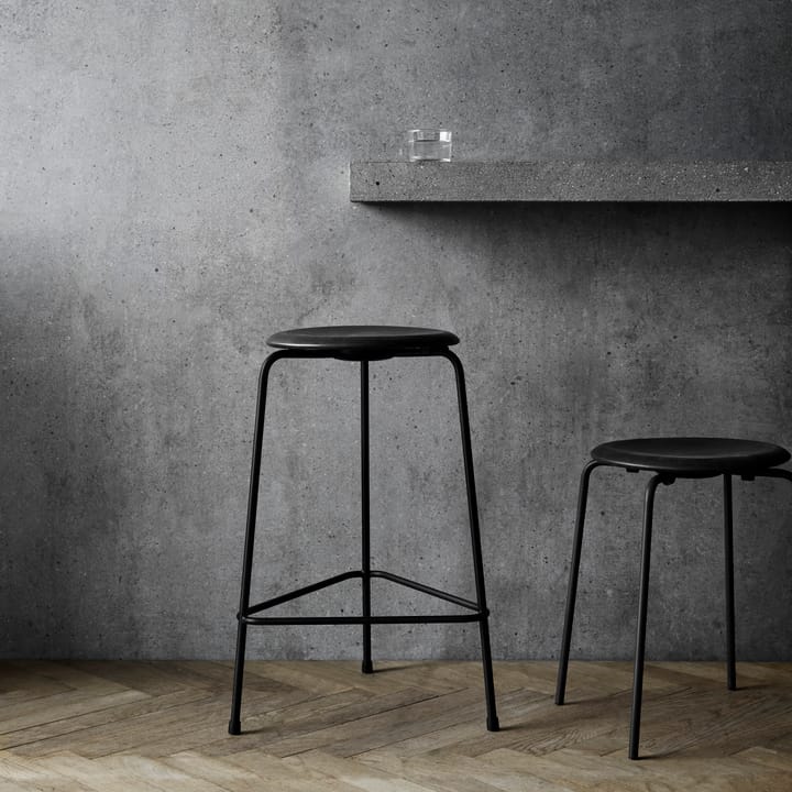 High Dot krakk lær - Cowboy black - Fritz Hansen