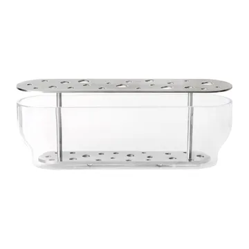 Ikebana vase rustfritt stål - Long - Fritz Hansen