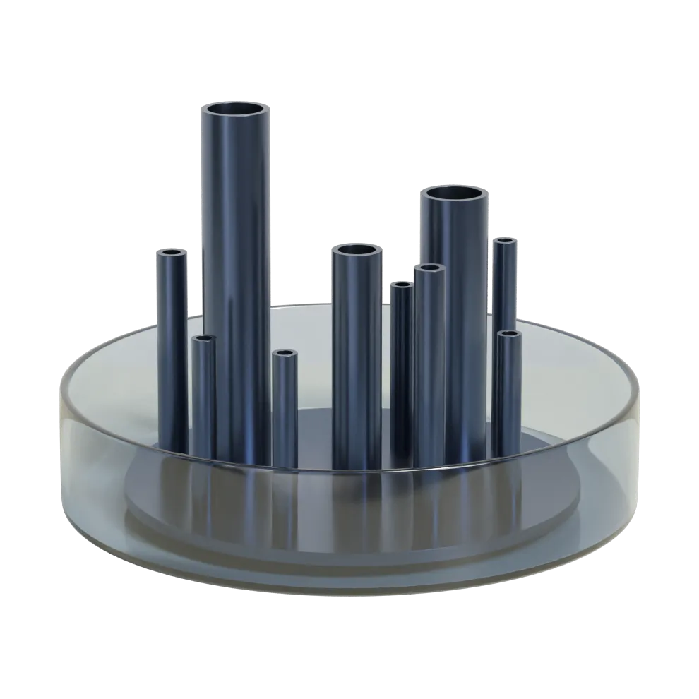 Ikeru low vase, Dusk blue Fritz Hansen