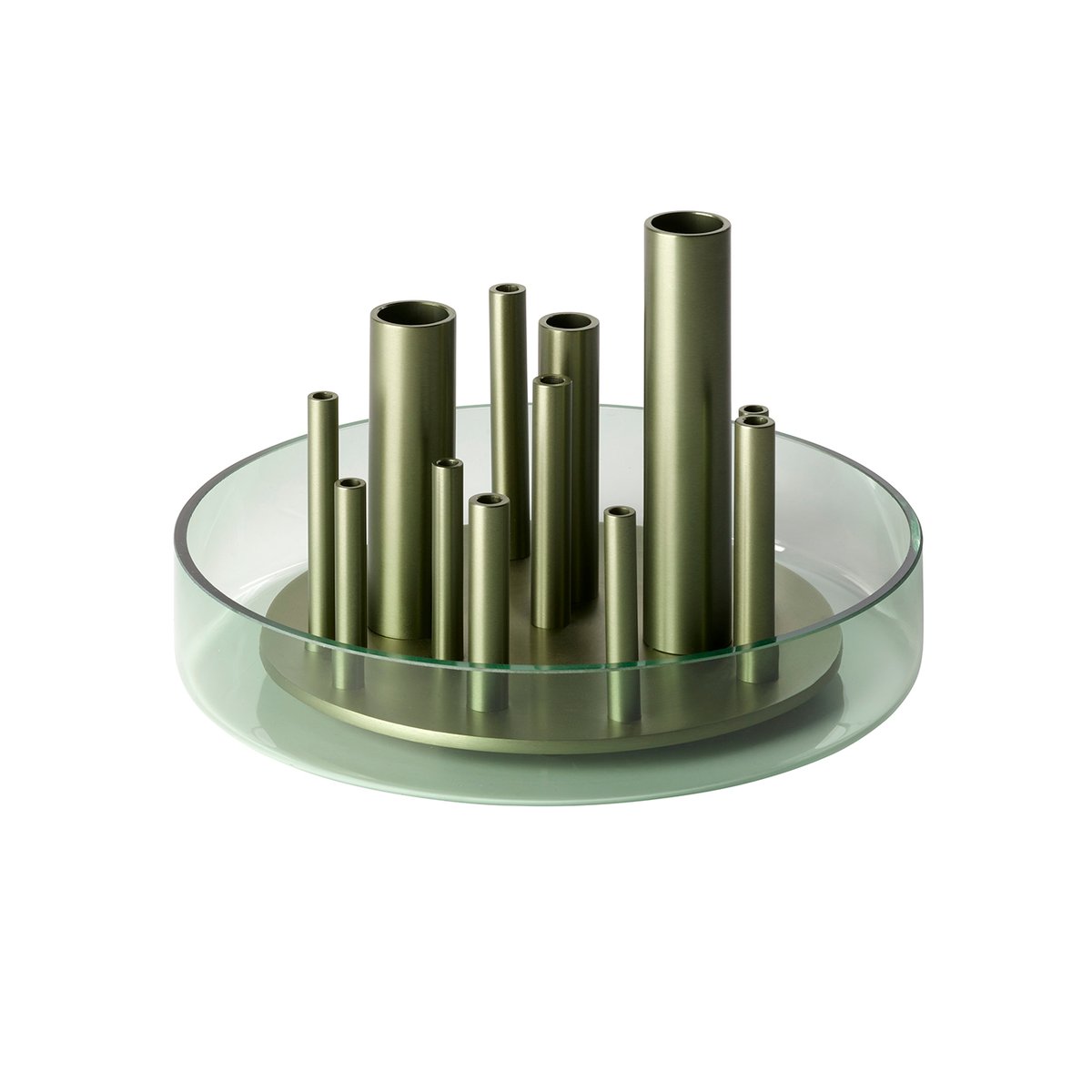 Bilde av Fritz Hansen Ikeru vase Forest green Lav